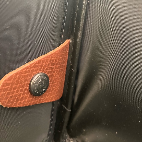 Longchamp Le Pliage “Valise” Modele Depose Bilberry Made in France Boarding Case - Picture 7 of 13